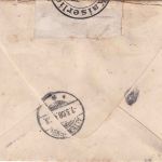 DR - Altenbeken/Kais. Postamt Verschlusszettel Brief v. Leipzig 6.3.1908