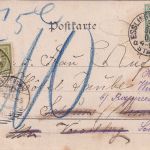 DR - 5 Pfg. Germania priv. Fotokarte i.d. SCHWEIZ Esslingen 1902 Nachporto !