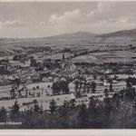 Bayern - Hösbach b. Aschaffenburg Ortsansicht sw-AK gelaufen 1935