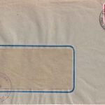 DR - 12 Pfg. AH Brief (Überroller) Stuttgart 9 17.4.45