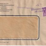 AM-Post - Georgsmarienhütte (Kr. Osnabrück) 6.12.(45) Aushilfs-L2 Brief