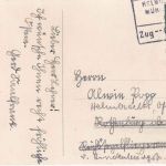 DR - Helmbrechts Nürnberg Bahnpost Zug 6 apt. Ra4 Karte n. Helmbrechts 1937