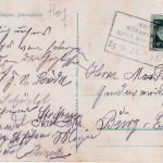 Bayern - Hof Nürnberg Bahnpost Zug 218/226 Karte Erlangen - Burgebrach 1914