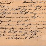 Bayern - Hof Nürnberg III Bahnpost Ganzsachenkarte Baiersdorf - Nürnberg 1882