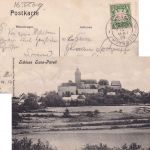 Bayern - Thurnau Kulmbach Zug 8 Bahnpost-K2 Karte Sanspareil (Wonses) 1909