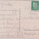 DR - Warmensteinach Bayreuth Zug 4 apt. Bahnpost-Ra4 Karte Ochsenkopf 1931