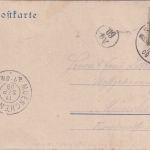 Bayern - Weissenstadt II Kirchenlamitz Bahnpost-K1 Karte Luisenburg München 1908