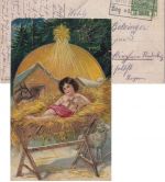 Österreich/Bayern - Kufstein München Zug 49 Ra4 Karte Kufstein Pfarrkirchen 1913