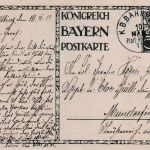 Bayern - Plattling Rosenheim 2 Bahnpost-K1 Ganzsache n ÖSTERREICH Plattling 1911