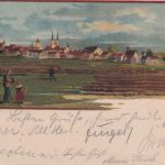 Bayern - Plattling Rosenheim III Bahnpost K1 AK Altötting n. Landsberg 1900