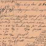 Bayern - Bamberg München C. Bahnpost K1 5 Pfg Ganzsachenkarte Bamberg 11.10.1894