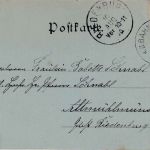 Bayern - Ebermannstadt Forchheim III Bahnpost K1 5 Pfg Karte Neumühle 1900