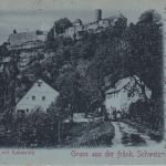 Bayern - Ebermannstadt Forchheim III Bahnpost K1 5 Pfg Karte Neumühle 1900