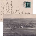 Bayern - Hof Bamberg Bahnpost K1 AK Lichtenfels n. Bad Rothenfelde 1913