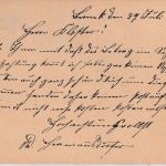 Bayern - Goldmühl Neuenmarkt I Bahnpost K1 5 Pfg. Ganzsache Berneck 1897