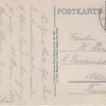 Bayern - Kinding Eichstätt Bhf. II Bahnpost-K1 AK Kipfenberg n. Nürnberg 1912