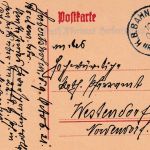 DR-Infla - Nürnberg II Augsburg Bahnpost-K1 40 Pfg. Ganzsachenkarte 1921