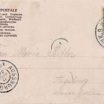 Bayern - Nürnberg IV Augsburg Bahnpost-K1 5 Pfg. AK Nürnberg - Augsburg 1904