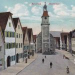 Bayern - Nürnberg Fürth II Bahnpost-K1 5 Pfg. AK Hersbruck n. Schwandorf 1912