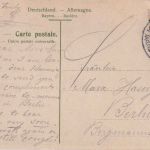 Bayern - Nürnberg Hof II Bahnpost-K1 5 Pfg. AK Nürnberg n. Berlin 1906