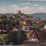 Bayern - Nürnberg München Zug 170 Bahnpost-Ra4 AK Pappenheim - München 1917