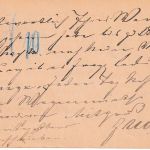 Bayern - Saalfeld Nürnberg II Bahnpost-K1 5 Pfg. Ganzsache n. Würzburg 1888