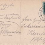 Bayern - Rothenburg III Steinach Bahnpost-K1 5 Pfg. AK Rothenburg - Kandel 1913