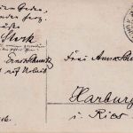 Bayern - Ühlfeld II Neustadt Bahnpost-K1 5 Pfg. Karte n. Harburg 1916