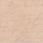 Bayern - Windsheim Steinach Bahnpost-K1 5 Pfg. Ganzsache Obernbreit 1907