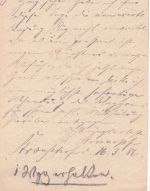 Bayern - Nürnberg Frankfurt C. Bahnpost-K1 Ganzsache n. Burgsinn 1886