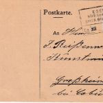 Bayern - Eger Nürnberg Zg. Bahnpost-Ra4 Karte Lauf - Großheirath 1919