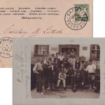 Bayern - Saalfeld Nürnberg Zug 362/220 Bahnpost-K2 AK Schottersmühle 1905