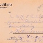 Bayern - Lauterecken I Kaiserslautern Bahnpost-K1 Feldpostkarte Wolfstein 1914