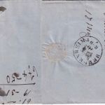 Bayern - Neunkirchen Worms II Bahnpost-K1 3 Kr. Brief Frankenthal 1870