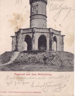 DR - Saarbrücken II Germersheim Bahnpost-K1 5 Pfg. Germania AK St. Johann 1904