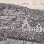 Bayern - Bad Dürkheim Parkhotel sw-AK Bahnpost 1907