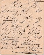 Bayern - Zweibrücken Saarbrücken III.C Bahnpost-K1 5 Pfg. Ganzsache 1886