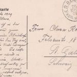 DR - Kaiserslautern II Münster Bahnpost-K1 AK i.d. SCHWEIZ Alsenz 1909