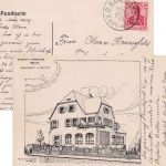 DR - Kaiserslautern II Münster Bahnpost-K1 AK i.d. SCHWEIZ Alsenz 1909