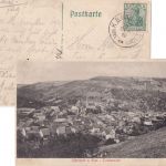DR - Münster CII St. Ingbert Bahnpost-K1 AK Offenbach a. Glan - St. Wendel 1912