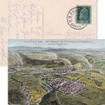 Bayern - Bischofsheim I Neustadt a/S Bahnpost-K1 AK Neusatdt n. Dilsberg 1913
