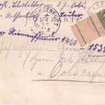 Bayern - Gerolzhofen III Kitzingen Bahnpost-K1 Karte n. Ochsenfurt 1907