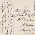 Bayern - Kinding Eichstätt B.III Bahnpost-K1 AK Eichstätt n. München 1912