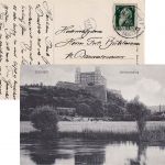 Bayern - Kinding Eichstätt B.III Bahnpost-K1 AK Eichstätt n. München 1912