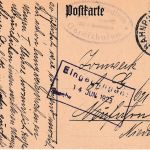DR-Infla - Gerolzhofen Kitzingen apt. Bahnpost-K1 Karte Gerolzhofen 1923