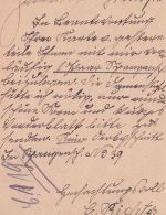 DR - Maroldsweisach Breitengüssbach Zug 16 Bahnpost-K2 5 Pfg. GA Ebern 1925