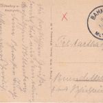 DR - Miltenberg II Aschaffenburg apt. Bahnpost-K1 AK Miltenberg 1926