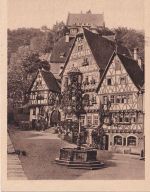 DR - Miltenberg II Aschaffenburg apt. Bahnpost-K1 AK Miltenberg 1926