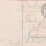 Bayern - Schweinfurt I Meiningen Bahnpost-K1 Drucksache i.d. SCHWEIZ 1913