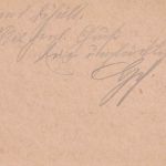 DR - Frankfurt V Würzburg apt. Bahnpost-K1 5 Pfg. Ganzsache Kahl - Sulzfeld 1925